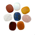 2025 New Arrival Natural Polished Palm Pocket Stone Reiki Balancing Stone Healing Chakra Pendants Stone