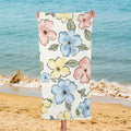 Wholesale Free Design Custom Quick Dry Beach Towel With Logo Custom Print Fast Shipping Summer Large Beach Towel Microfiber