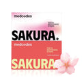 Medcodes Organic Vegan Sakura Dental Strips Tiras Blanqueadoras Flavors Whitening Strip Gel Whitening Teeth Strips