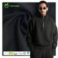 Sustainable Eco Friendly Running Ultra Heavy Organic Custom Logo Blank Hoodie Drop Shoulder Oversize Quarter Zip Sweatshirts
