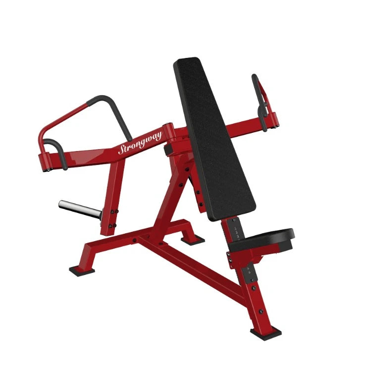 Commercial Gym Fitness Equipment Strength Plate Loaded Machine Seated Incline Chest Press Pectoral Fly Bench Press