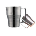 1PCS E-Commerce Stainless Steel Steaming Pitchers Professional Milk Pitcher Barista Milk Jug Custom Design