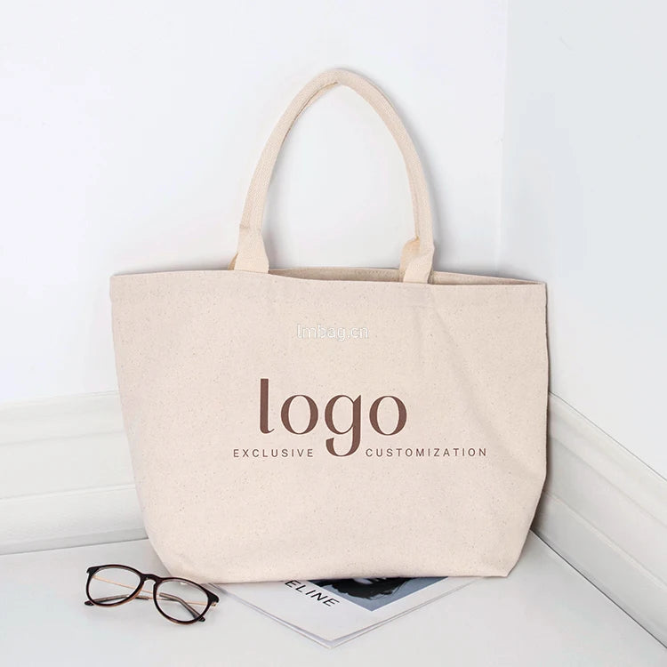 Totebag Canvas Custom Eco-Friendly Women'S Canvas Tote Bags