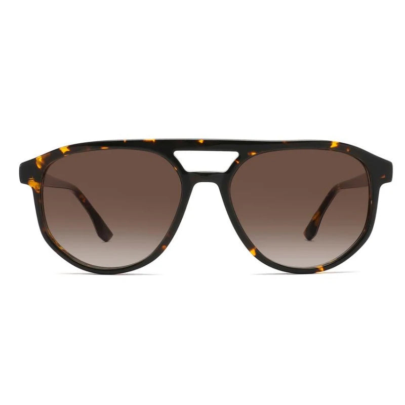 High Quality Polarized  Street Style Sunglasses Retro Trendy Acetate Fashion Sunglasses Wholesale Square Frame Glasses