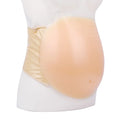 ONEFENG 100% Silicone Beige/Brown Composite Cloth Belly Pad Upgraded Fabric Pregnancy Use 1000-3000g 1 Piece CE Certified Unisex