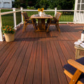 China New Technology WPC  Outdoor Decking Terrace Flooring Solid Hard Wood Flooring