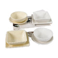 Solhui Nordic Creative Pearl Edge Plate Ceramic Dishes Tableware Household Western Steak Plate