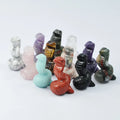 Wholesale Best Selling Colorful European Folk Art Crystal Snake Carvings for Healing