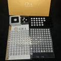 Machine Cut Round Brilliant Cut White Color Moissanite Stone D VVS High Quality Gemstone Loose Diamonds for Sale