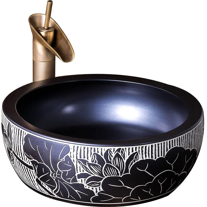 Dinning Room Porcelain Undermount Orval Sink for Bathroom Luxury