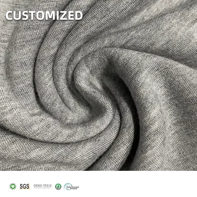 Sustainable Modal Polyester Spandex Fleece Knit Fabric for Hoodies MegaBDM