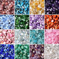 Bulk Polished Chips Stones Crushed Crystal Quartz Natural 7 Chakra Gemstone Vase Filler Rocks Succulent Plant Small Fish for