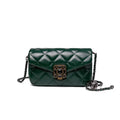 Custom Wholesale Hot Quilted PU Leather Women Mini Shoulder Bag Ladies Chain Handbags Small Square Bag