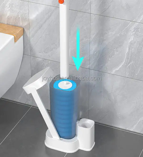 JOYBOS Disposable Toilet Cleaning System with Refill ToiletWand Disposable Toilet Cleaning System