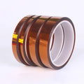 Factory Direct Supply Amber Polyimide High Temperature Resistant Tape with Silicone Adhesive for Masking Use