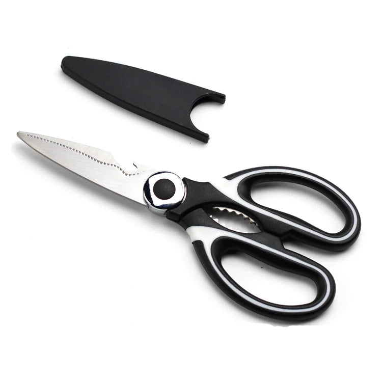 Multifunctional Heavy Duty Stainless Steel Kitchen Shears Panda Scissors for Chicken Poultry Fish Meat Vegetable Herbs MegaBDM