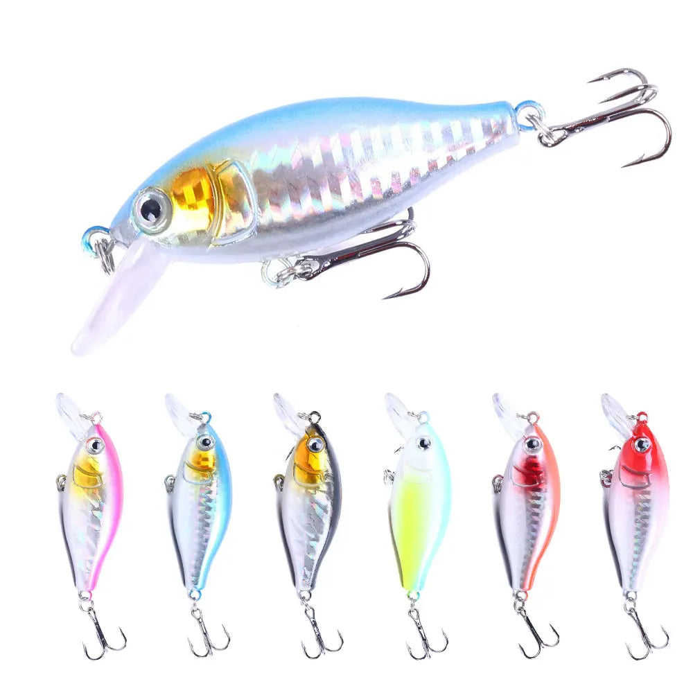 7.5CM 10.5G Crankbaits for Bass Fishing Lures Hard Baits Topwater Lures Crank Bait Fishing Tackle