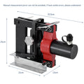 GLAM Portable 16T CB-150D Electric Hydraulic Manual Bender 10MM Thickness Aluminum/Copper/Stainless Steel Busbar Bending Tool