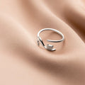 Wholesale Silver Ring Adjustable Cat Open Rings for Girls Women Gifts Open Rings