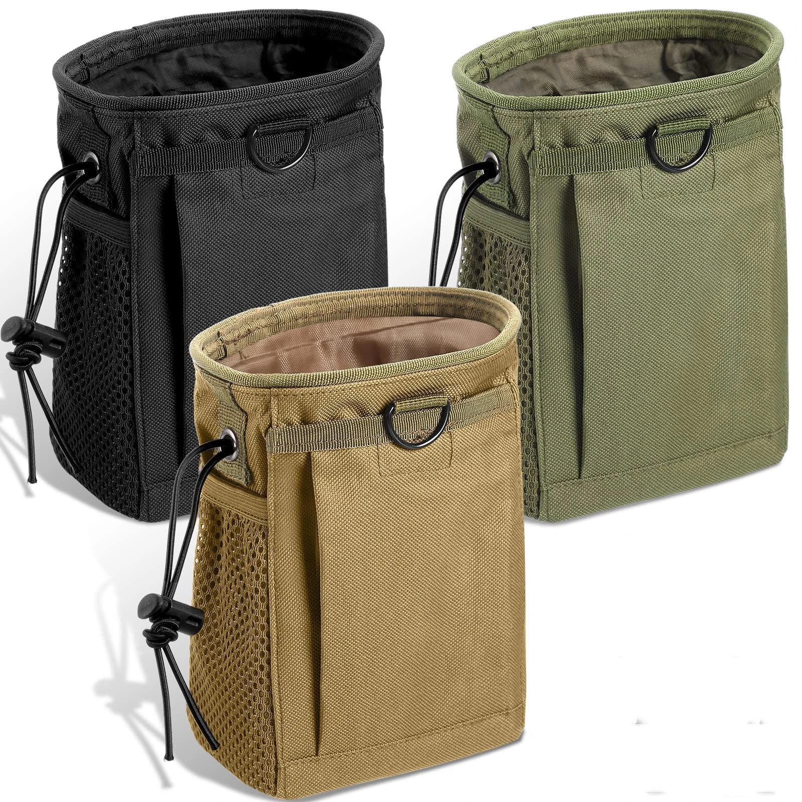Tactical Dump Pouch Belt Pouch Molle Adjustable Attached Hip Holster Bags