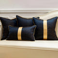 Amity Luxury Home Decor Pillowcase Jacquard Gold Printed Modern Decorative Throw Cushion Covers