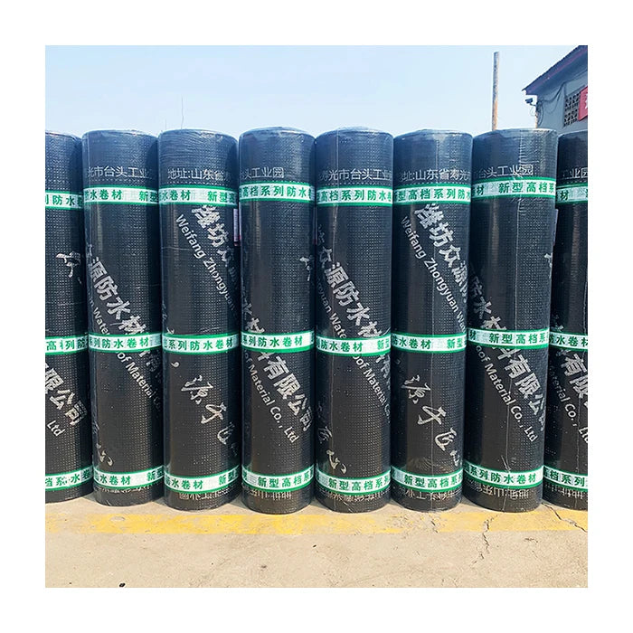 Bituminous Waterproof Membrane SBS Waterproofing Membrane Fire-baked Hot-melt Construction 3mm 4mm Membrane