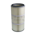 Laser Cutting Industrial Air Filtration System Spunbond Polyester Pleated Dust Collector Air Filter Cartridge