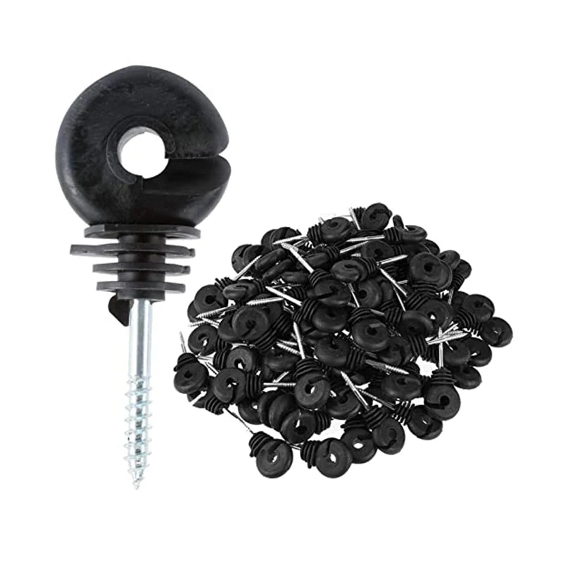 OEM Insulators From Chinese Supplier Heavy Duty Farm Electric Fence Plastic Ring Insulator Electric Fence Wire Insulation Screw