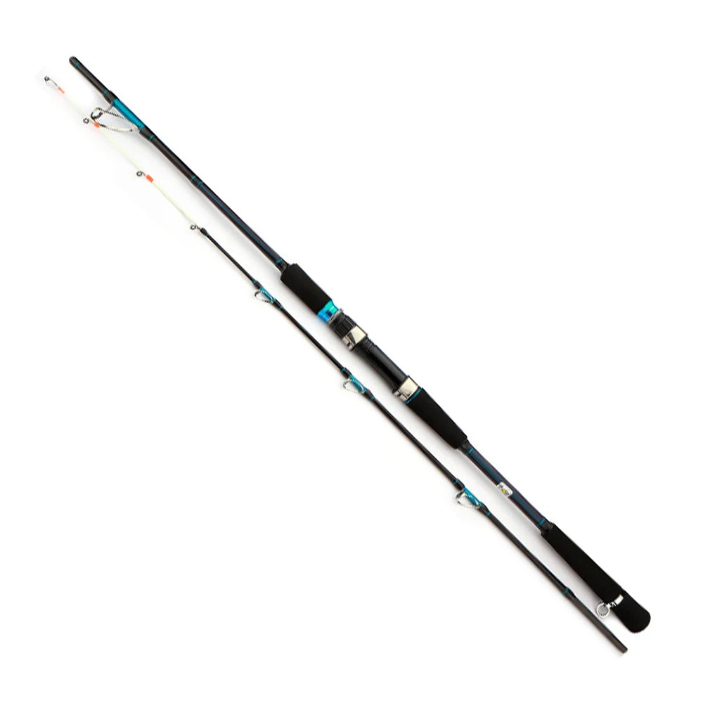 Newbility New Arrival  Carbon Fiber Spinning Casting Rod 2.1m 200g Luminous Solid Fishing Rod