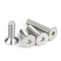 DIN7991 Stainless Steel 304 M4 50mm Flat Countersunk Head Hex Recessed Machine Screw