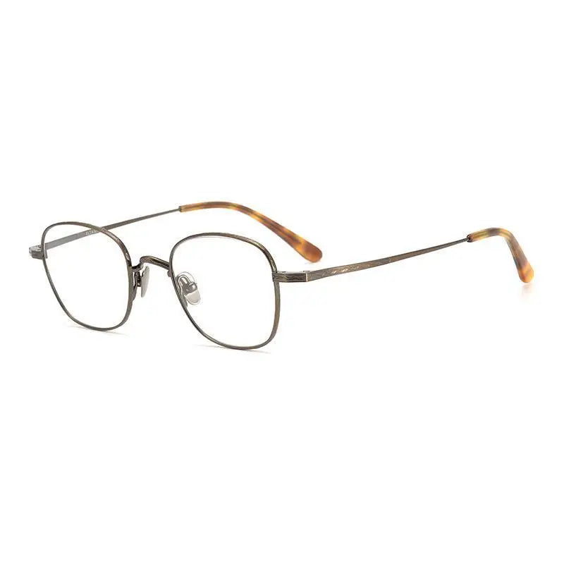 Monturas De Lentes En Acetato Acetate Eyewear Frame Glasses Retro Glasses Frame Titanium Eyewear Anti Blue Light Glasses for Men