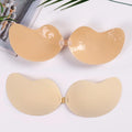 Ultra-Thin Comfortable Silicone Push-up Bra with Safe Adhesive Everyday Style Wire-Free Lifting for Adults
