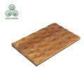 MUMU Wood Wax Oil Finish Surface Part Ornament Office Fluted Wedding Decorative Wooden Wall Panel