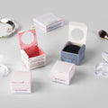 Eco Friendly Corrugated Shipping Makeup Sets Beauty Brush Display Box Window Cosmetic Packaging Nail Polish Oil Paper Box