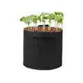 Hot Sale 10 Gallon Breathable Heavy Duty Aeration Fabric Pot Garden Container for Growing Vegetables Plant Grow Bags