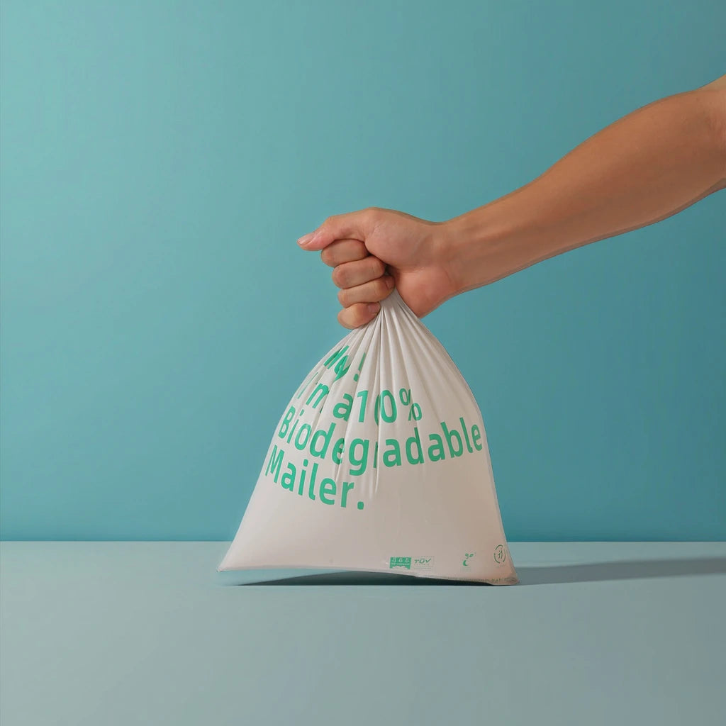 35*45cm/13.8*17.7 Inch Eco-Circular Shipping Bags 100% Degradable Waterproof Parcel Courier Mailing Bags for Sustainable Brands