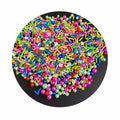 1kg Shine Round Balls Mixed Custom Sticks Polymer Bead Mini Soft Clay Scrapbooking DIY Materials Craft Embellishments