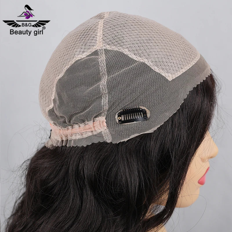 Kuwait Hot Selling Small Head Free Part Realistic Scalp Women Thinning Hair Lace Front Curly Silk Base Human Hair Wig