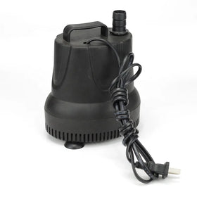 6W Plastic Mini Bottom Suction Submersible Water Pump 350L/H 0.6m H-max Durable Eco-Friendly Outdoor Fountain Pump for Aquarium