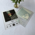 Fast Delivery UV Printing Transparent Acrylic Music Sign Wall Art Tik Tok Anniversary Gift Acrylic Song Plaque