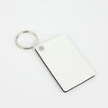 Sublimation MDF Keychain Cheap Price Double Sides Thermal Transfer Printing MDF Keychain