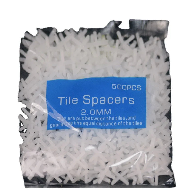 Modern Home Floor Tile Plastic Cross 500 Grains Cross Laying Bricks with Seam Card for Easy Installation