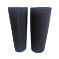 Stiff Material 7mm Neoprene Powerlifting Weightlifting Knee Sleeves Sports Safety Adjustable Elasticity Breathable Black