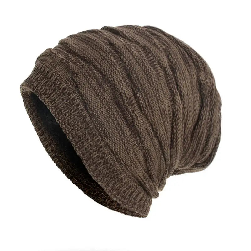 YKH Wholesale Camouflage Cartoon Bows Beach Knitted Pattern Custom Oversized Acrylic Slouchy Beanies for Women Men