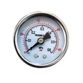 GOGO Y-40 Water Pressure Gauge 0-0.6MPA 0-1MPA 0-1.6MPA 0-2.5MPA Air Pressure Gauge 1/8 Copper Thread Y-40Z Axial Pressure Gauge 2pcs