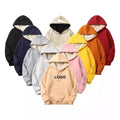 Heavyweight 550gsm Thick Lamb Women's Long Sleeve Casual Pullover Custom Logo Basic Blank Sherpa Hoodie for Winter Knitted