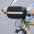 Custom Large Capacity Waterproof Adjustable Strap Dual Purpose Handlebar Basket for Cycling Front Frame Pannier Bicycle Bag