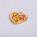 New Design Badge Metal Tag Logo Bag Accessories Engrave Letters for Handbag Logo Fittings