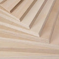 Birch Veneered 18mm Poplar/Eucalyptus Core Plywood UV Coading Plywood for Furniture/construction