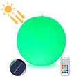 14 Inch IP68 Wholesale Party Supplies Waterproof Remote Control LED Solar Floating Pool Lights for Garden Swimming Pond